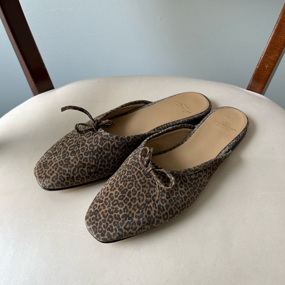 Ann Mashburn Mules / 8.5 Leopard / see description for sizing! - Picture 6 of 10